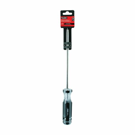 TASK TOOLS Screwdriver Hardgrip 3-Rob 8in T50448C